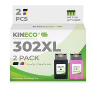 302XL Cartucce Multipack (Nero Colore) Sostituzione per HP 302/302 XL per HP