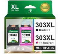 303XL Compatibili con Cartucce HP 303 Nero e Colore per Cartuccia HP 303 XL per