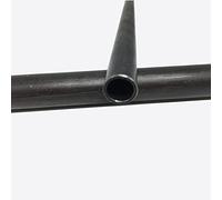 304 acciaio inossidabile capillare, Tubo in acciaio al carbonio senza saldatura 16 mm OD ID 10-14 mm 300 mm Lunghezza Nero(OD 16mm*10mm ID)