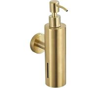 304 Acciaio Inox Dorato Spazzolato Nero Quadrato Circolare Manuale Dispenser di Sapone Dispenser di Sapone per I Bagni Dell'hotel, Drawn Gold Circle