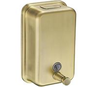304 Acciaio Inox Spazzolato Oro Nero Hotel Press Bottiglia di Lozione Dispenser di Sapone A Parete, Brushed 1000ml
