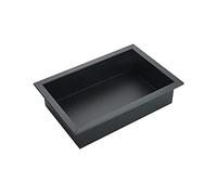 304 Black Stainless Steel Recessed Shower Caddy ShelfAntiRust Waterproof Nizer for Shampoo Toiletries & Bath EssentialsModern Bathroom Storage Solution