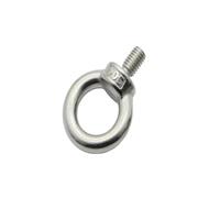 304 bullone occhio in acciaio inossidabile, dadi ad occhio di sollevamento in acciaio inossidabile 304, bulloni a occhio, viti di attacco, pacchetto multi-dimensione M3-M12(Lifting Eye Screws,M12