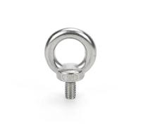 304 bullone oculare di acciaio inossidabile, 1/2/5 pezzi di diverse misure in acciaio inossidabile 304, bulloni ad occhiello, dadi, viti, anelli sospensione(Lifting Eye Screws,M14 1Pcs)