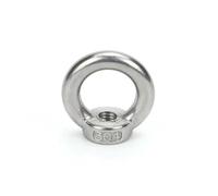 304 bullone oculare di acciaio inossidabile, 1/2/5 pezzi di diverse misure in acciaio inossidabile 304, bulloni ad occhiello, dadi, viti, anelli sospensione(Lifting Eye Nuts,M5 2Pcs)