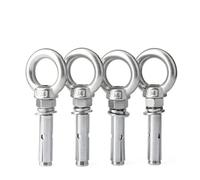 304 bullone oculare di acciaio inossidabile, Bulloni di espansione con manicotto in acciaio inossidabile, confezione da 51, diverse misure(M8x100mm 2pcs)