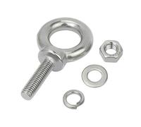 304 bullone oculare di acciaio inossidabile, Set di bulloni ad occhiello con spallamento M16 in acciaio inossidabile 304 con rondelle e dadi, dimensioni M16x24-200 mm(M16*200)