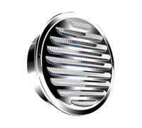 304 Cappa da cucina in acciaio inossidabile con parte superiore piatta, protezione antivento for parete esterna, sfiato for cappa da cucina, tappo traspirante, sfiato for cappa da cucina(150mm(6inch),