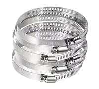 304 clip del tubo di trasmissione a vite in acciai Fascette stringitubo in acciaio inossidabile con trasmissione a vite senza fine for tubi da 6 a 114 mm(Diameter 10-16mm)