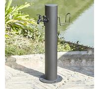 304 colonna d'acqua da giardino verticale in acciaio inossidabile, idranto esterno a prova di gelo, rubinetto dell'acqua di supporto per pavimenti durevoli, caratteristica dell'acqua