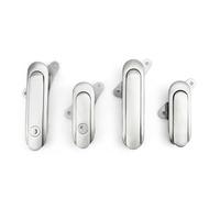 304 In Acciaio Inox AB403 Flat Lock Scatola di Distribuzione Elettrico Armadio di Controllo Serratura 1 Pz (AB402 con Chiave)