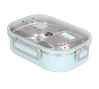 304 In Acciaio Inox Lunch Box Scomparto Fodera Isolamento Termico Lunch Box Illustrazione Stile Contenitore A Prova di Perdite per Studenti Bambini Pesce azzurro trasparente
