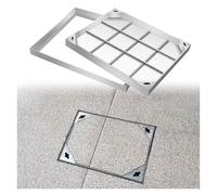 304 inless Acciaio Serbatoio Settico Coperchio Quadrato F Mount Coperchio per Servizi Utili 35x80cmand invisibile per una maggiore sicurezza ed efficienza