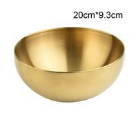 304 Piatto miscelatore per insalata a doppia parete isolata termica ciotola per