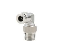 304 PL4-M5 8-02 PL10-03 PL6-01 PL12-04 PL8-02 Connettore pneumatico PL Raccordi a gomito for trachea Raccordi for tubi flessibili Filettatura quadrata 1 pz(PL8-02)