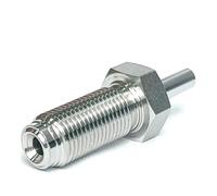 304 raccordo in acciaio inossidabile, Raccordo passaparete for saldatura automatica da 1/4" e 1/2" VCR maschio a tubo in acciaio inox SUS316L(1l4 Vcr M to 1l4 Wel)