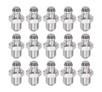 304 Raccordo per grasso idraulico dritto M8 x 1 mm Filettatura 15 pezzi