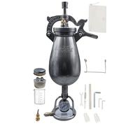 304 Retro Popcorn Popper, Macchina per Popcorn manuale, Macchina per Popcorn ad Aria Calda, Estrusore di Grano Tradizionale Cinese Retrò (1000ml)