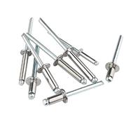 304 rivetti a strappo in acciaio inossidabile, rivetti ciechi, chiodi con decorazione a testa semicircolare, rivetti a strappo, standard nazionale M3.2M4M5-M4 * 20 * 10 pezzi