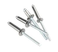 304 Rivetti ciechi M3 M3.2 M4 M4.8 M5 Rivetti pop semi-acciaio for progetti automobilistici e fai da te for la casa Rivetto a testa tonda(M3 (50pcs),6mm)