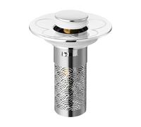 304 Rustless Burst Up Drain Protect Press Fashion Sink Outlet Control Impermeabile Uso Bagno Contro Fuga Sink Drain Outlet