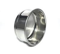 304 Sampi di prova in acciaio inox, Setaccio for test con manopola del potenziometro 6 cm x 3,5 cm 300-1000 maglie 0,005-0,063 mm in acciaio inossidabile(360 mesh)