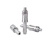 304 spina di rilascio rapido in acciaio inossidabi Perno di bloccaggio a sgancio rapido con testa a sfera in acciaio inossidabile, diametro 25 mm, misure multiple, 1 pezzo(Clamping Length 75mm)