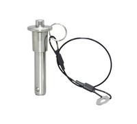 304 spina di rilascio rapido in acciaio inossidabi Perno di chiusura a sgancio rapido con blocco a sfera a molla in acciaio inossidabile 10x(10-100)mm(10x90mm)