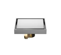 304 Stainless Steel Anti-odor Floor Drain, Invisible Floor Drain, Brass Flap Drain Core, for Dry And Wet Areas/shower Areas(Brushed)