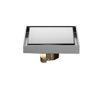 304 Stainless Steel Anti-odor Floor Drain, Invisible Floor Drain, Brass Flap Drain Core, for Dry And Wet Areas/shower Areas(Glossy)