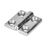 304 Stainless Steel Cast Hinge, Marine Grade Heavy Duty Hinge, Corrosion Resistant Thickened Steel Plate Hinge with 1.6 2.0 2.4 in Sizes for Yacht Trailer Door (Grandi dimensioni (60 * 60mm))