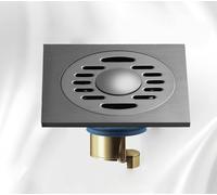 304 Stainless Steel Copper Core Floor Drain Bathroom Large Displacement Deodorant Kitchen Bathroom Washing Machine,A(C-A)