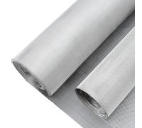 304 Stainless Steel Mesh Screen - 16-24 Mesh, 1x1m Woven Fine Wire Mesh for Filtration, DIY Projects, and Ventilation(20Mesh*0.21mm)