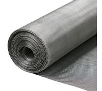 304 Stainless Steel Mesh Screen - 250-400 Mesh, 1x1m Fine Woven Wire Mesh for Filtration, DIY Projects, and Ventilation(400Mesh*0.03mm)