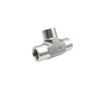 304 Stainless Steel Pipe Fitting Connector 1/4" BSP Tee Female 3-Ways