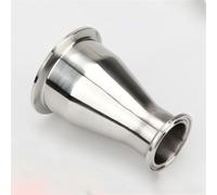 304 Stainless Steel Pipe Reducer Tri Clamp Ferrule Adapter - 1.5" to 4" OD, Concentric Reducer Fitting for Various Applications(63mm to 38mm)