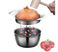 304 Stainless Steel Pomegranate Peeling Tool, Efficient Pomegranate Deseeder Kit for Quick, Mess-Free Seed Removal at Home
