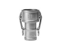 304 stainless steel quick connector C type 4 points steel wire pipe union hose quick hose snap type head 6 points(DN20)