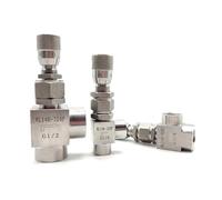 304 Stainless Steel Right Angle Type Micro regulating valve female thread 1/4" 3/8" 1/2" Micrometering needle valve with scale(3/8")