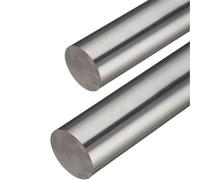 304 Stainless Steel Round Rods - High Strength Metal Solid Shaft for Model Car DIY Crafts (2Pcs)(2Pcsx50x500mm)