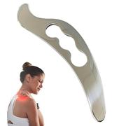 304 Stainless Steel Scraping Massage Tool, Multi-Purpose Sha Body Massager per viso, collo, schiena e armi, piastra professionale per capelli in tessuto profondo