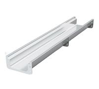 304 Stainless Steel U-Shaped Channel Drain Kit | High-flow 38L/min drainage, with Caps, easy DIY linkable install(45.7x7.9x5.9IN)