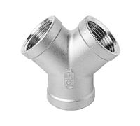 304 Stainless Steel Y-Shaped Inner Wire Three-Way Internal Thread Joint Water Heater Inlet Pipe Plumbing Accessories 4 Minutes 6 Minutes 1 inch(G1) Plumbing Fittings