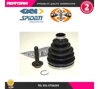 LÖBRO Kit cuffia semiasse 304955 per AUDI A4 Avant (8K5, B8) e Q5 (8RB)