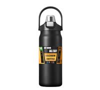 304Stainless Steel Big Water Bottle Vacuum Flasks StainIess Steel Texture Belly Mug Adatto per Ufficio Worker Bottiglia Sport