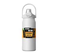 304Stainless Steel Big Water Bottle Vacuum Flasks StainIess Steel Texture Belly Mug Adatto per Ufficio Worker Bottiglia Sport