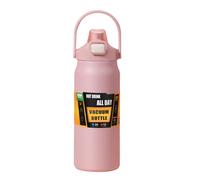 304Stainless Steel Big Water Bottle Vacuum Flasks StainIess Steel Texture Belly Mug Adatto per Ufficio Worker Bottiglia Sport