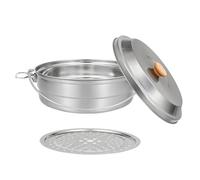 304Stainless Steel Steamers Pentole Frutti di mare Steamers Zuppa con la maniglia ed il coperchio adatto per cucinare le verdure pentole