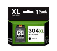 304XL Nero Sostituzione per Cartuccia HP 304 Nero per HP Envy 5030 1 Pack