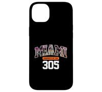 305 Codice Area Miami Vibes Urban Style Beach Graphic Design Custodia per iPhone 14 Plus
